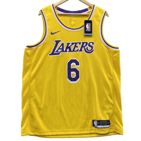 Nike LeBron James Los Angeles Lakers NBA Jersey Men's XL
